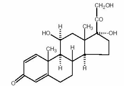 Image Of Prednisolone 5mg Chemical Structure (Prednisolone 5mg Chemical Structure)